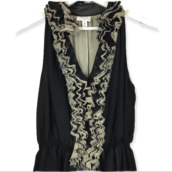 Robert Rodriguez Tops - Robert Rodriguez Ruffle Top  by Neiman Marcus Size Medium